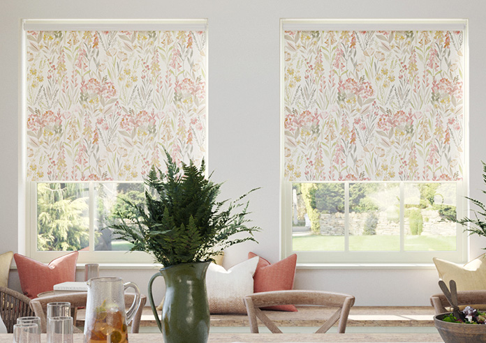 Foxglove Field, Golden Dawn - Roller Blind - Image 3
